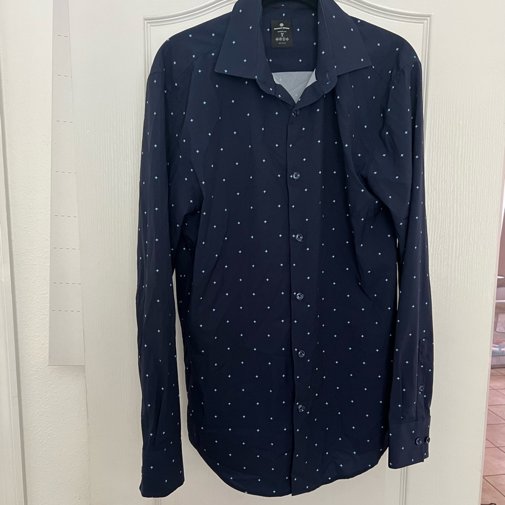 Brooklyn Brigade Button Down Long Sleeve SZ 15.5